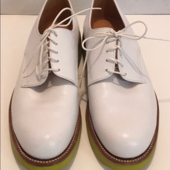 Jil Sander Shoes - JIL SANDER LACE UP WHITE Tie OXFORD SIZE 6 1/2